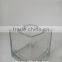 Length 80mm square candle glass holder