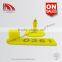 ear tag for cow with metal pin and TPU in yellow 50*16 mm
