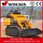 rubber track skid steer loader with gasoline engine