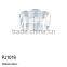 4ml Flower Cosmetic Single Wall Plastic Jar