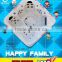 Happy family massage hot tub for 1~6 perosn China SPA manufacturer