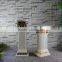 Europe Style Pillar /Roman Column /Wedding Road /Fiberglass Pedestal /Flower Pot With Stand