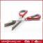 5 layer blades kitchen herb scissors with soft grip handle stainless steel kitchen scissors