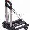 Upgrade Folding Shopping Cart with 4 Wheels/Lightweight Aluminum Cube Folding Luggage Cart/ Portable Hand Trolley