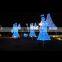 Street hanging decoration led pole mounted motif lights christmas decoration