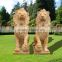 cheap and high quality Chinese stone carving life-size marble lion statue