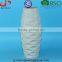 Matte grey Ceramic Vase with Embossed Wave Design
