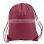 2016 Wholesale Promotion Basic Sport Drawstring Bag With Outer Mesh Pocket