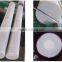 Electrical power transmission pole with fiberglass composite