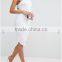 guangzhou latest cheap clothing summer cocktail one shoulder dress