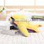 Plush air shaped toy airplane for kids stuffed toy wholesale