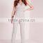 grey stitch detail sleeveless jumpsuit fashion new design