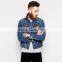 fashion popular denim men's jeans jacket blue street wear