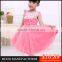MGOO Stock Wholesale Girl Pink Pageant Dress Princess Party Children Girl 10 Years Dress 58