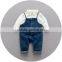 S17670A Latest Design Child Clothes Sets Cotton Kids Clothing Set