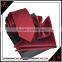 Wedding polyester hanky gift red tie set for men