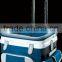 USA Made Igloo Cool Fusion MaxCold 36 Roller Cooler - 28.5 quarts (36 can capacity), has multiple pockets, handle and wheels
