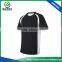 OEM Contrast Color Splicing O-neck 92%polyester 8%spandex Men t Shirt