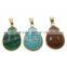 Gemstone Jewelry gold pendant stone jewelry wholesale jewelry