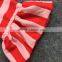 2016 Valentine's day heart outfits grils party clothes toddler baby pant heart red top stripes pant girls with accessories