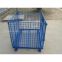 PVC-coated metal warehouse storage  cage stock storage cage FOR MARKET AND WAREHOUSE( manufacturer direct sales ) high qulity and low cost