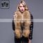 Beautiful Winter Style Duck Down Jacket with Raccoon Fur Hooded For Women