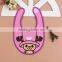 cute cartoon print fashion baby Infant lunch bib saliva towel