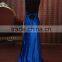 IN STOCK Halter party dress sleeveless real silk floor-length prom dress SE116