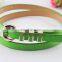 Women Decorate Belt Three-ring Paint Waist Belt Buckle