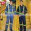 Mens 100% cotton safety uniform construction workwear multi colours fireproof work clothes