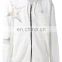 Wensfashion Casual Professional Pull Over Hoodie Ecru white cotton Star Laced zipped hoodie