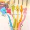 South Korea stationery cute Fighting cartoon gesture pen finger gel pen