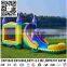 Cheap inflatable module combo wet or dry slide inflatable party jumpers bouncers for sale