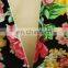 African Print Satin Casual Summer Office Wearing Gown Dresses