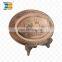 3D custom tourist country souvenir metal embossing plate