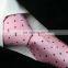 Silk Navy and White Dot Casual Mens Tie