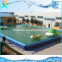 Portable Above ground rectangular steel metal frame swimming pool