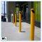 Steel Pipe Safety Bollard with Anchor Bolts