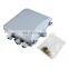 Empty box for fiber optical cable terminal splitter box without adapter