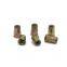 Flat head Half Hex closed end blind rivet nut