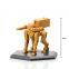 Custom Robot Action Figure with Hexagonal ABS Base