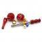120mm Length Metal Smoking Pipe With Luminous Beads as Yellow Cigarette Holder With Bead Penant for Tobacco Absorbing