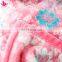 BSCI 3D Embossed Luxury Warmy Coral Fleece Blanket Burn Out Flannel Blanket