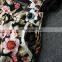 Wholesale New Arrival Black Lace Cross Back Floral Pattern Beautiful Baby Girl Romper