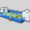 inflatable human foosball field soccer game