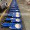 China ductile iron manual slide knife sluice gate valve with factory price