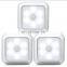 Motion Sensor Closet Lights Battery Operated Stick-on Anywhere Wireless Night Lights  for Stairway Closet