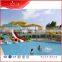 High Quality Whole Sale Price Aqua Play Fiberglass 3lanes Waving Water Slides