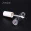 White Cap Lipgloss tube containers with heart shaped brush
