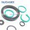 Custom O Ring Square Rubber Gasket NBR FKM Silicone Rubber Seal Washer Flat Rectangular O-Ring